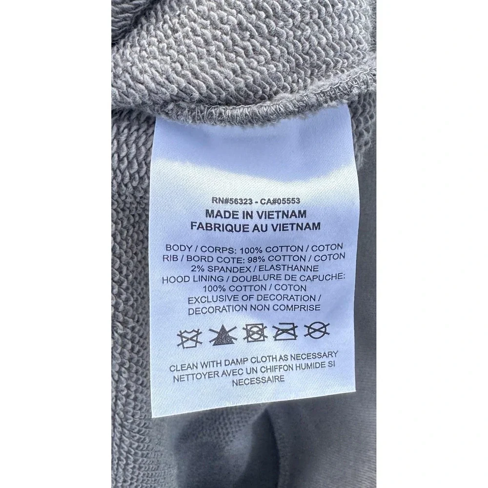 Jordan Hoodie Mens XS Gray A Ma Maniere Pullover Fleece Jumpman Logo Graphic